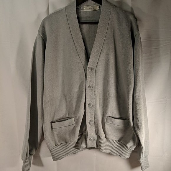 Pride of the West 100% Piltrol Lavender Purple Grey Cardigan Sweater - Picture 1 of 11